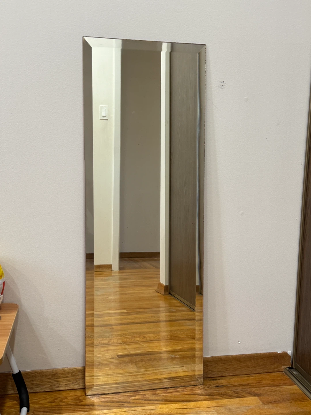 Small 3 ft Beveled Wall Mirror - photo 3