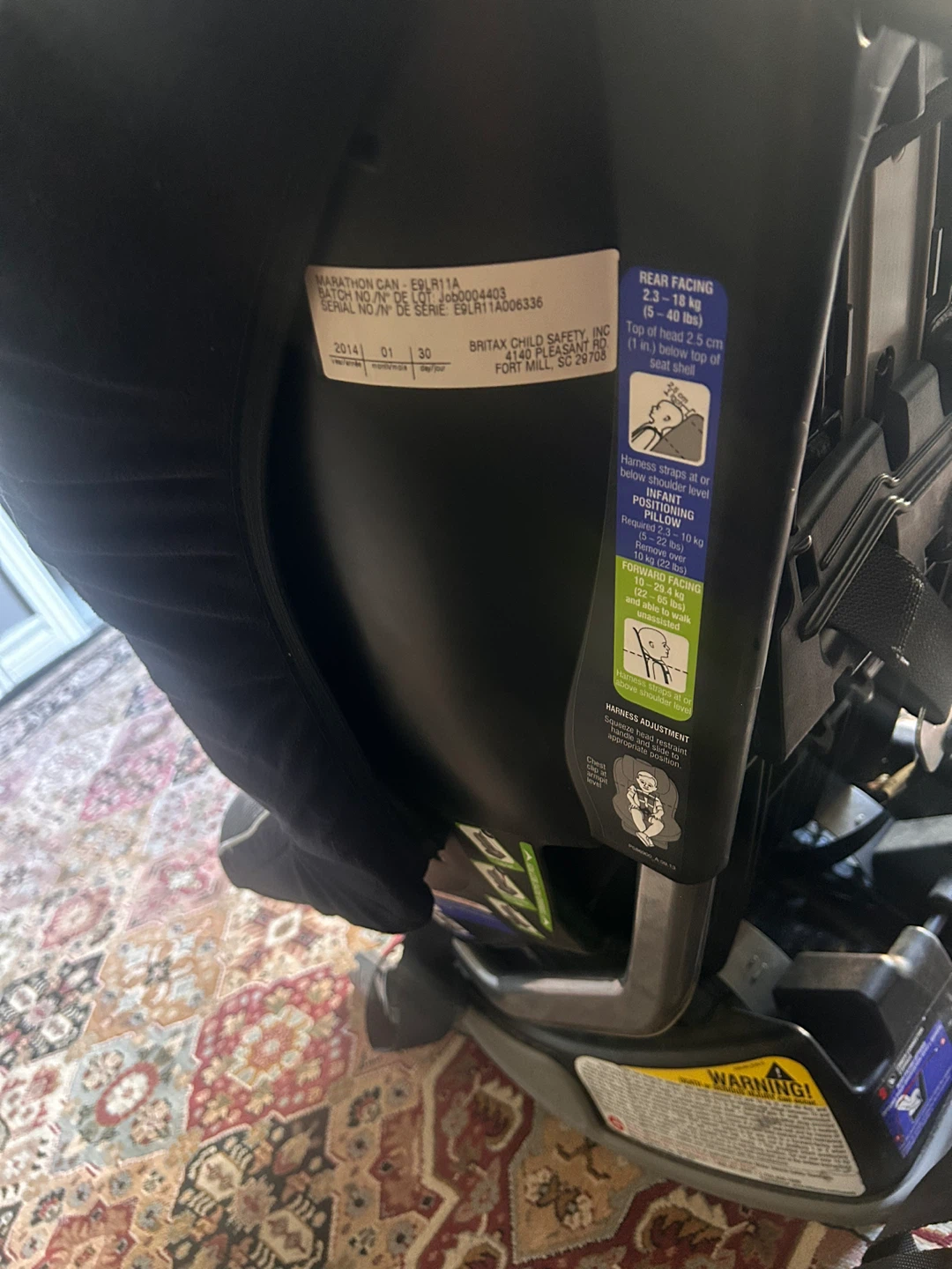 Britax Marathon Convertible Car Seat