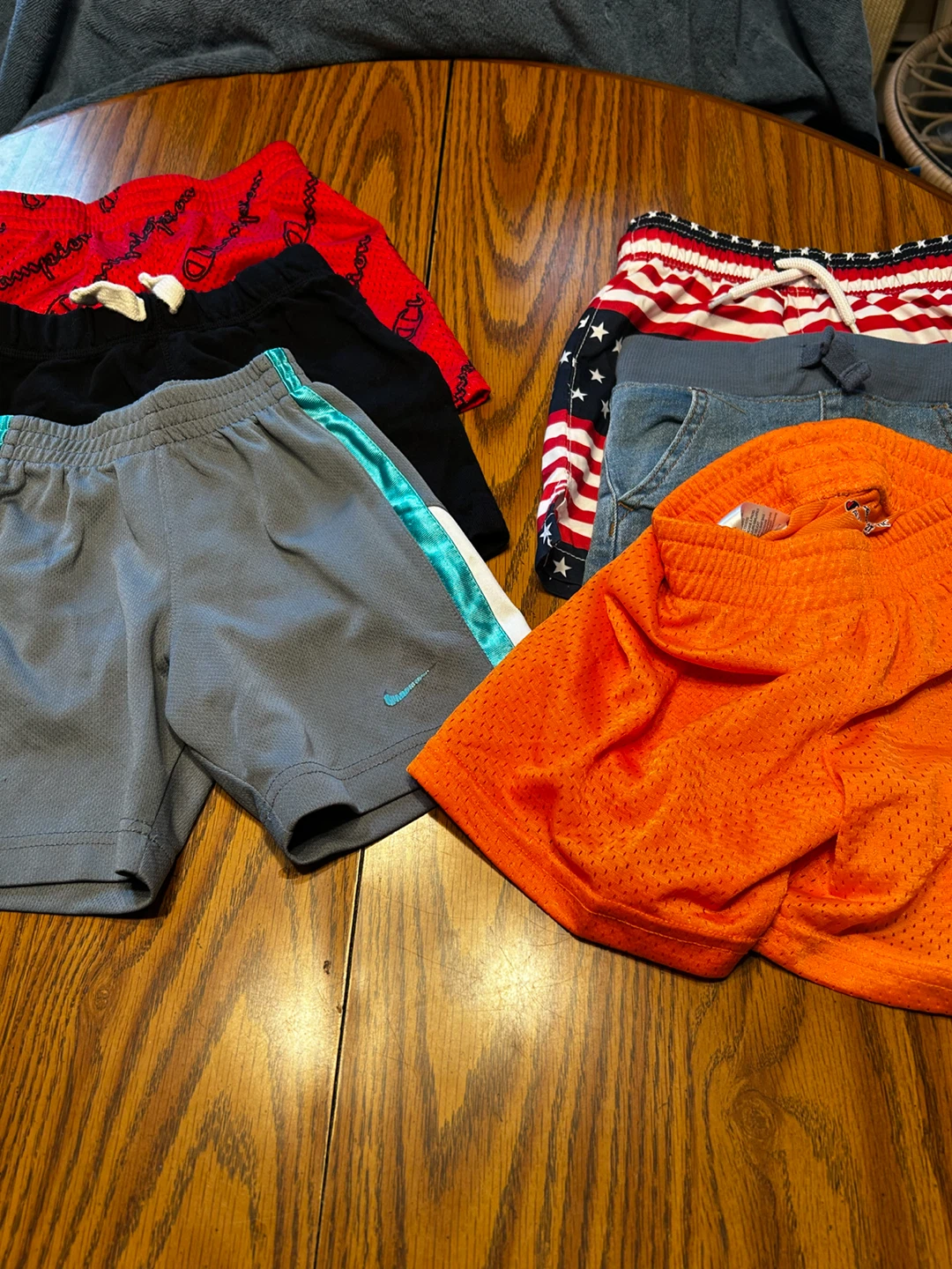 Lot of 6 Boys Athletic Shorts