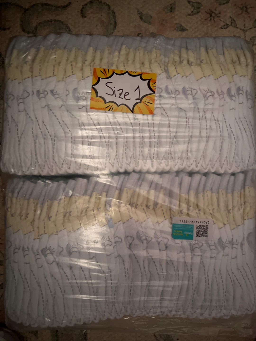Pampers Size 1 Diapers
