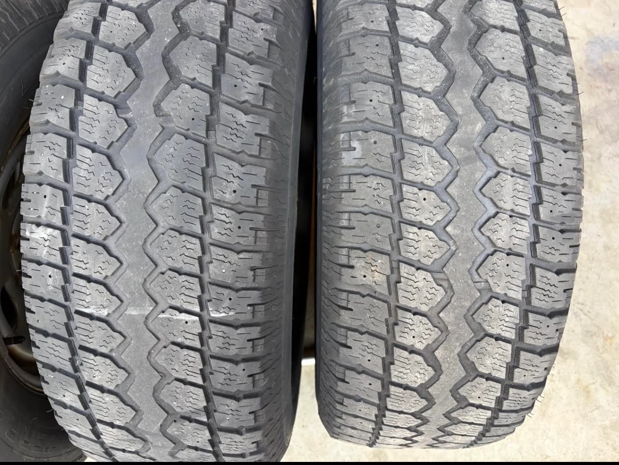 Winter tires on rims - photo 4