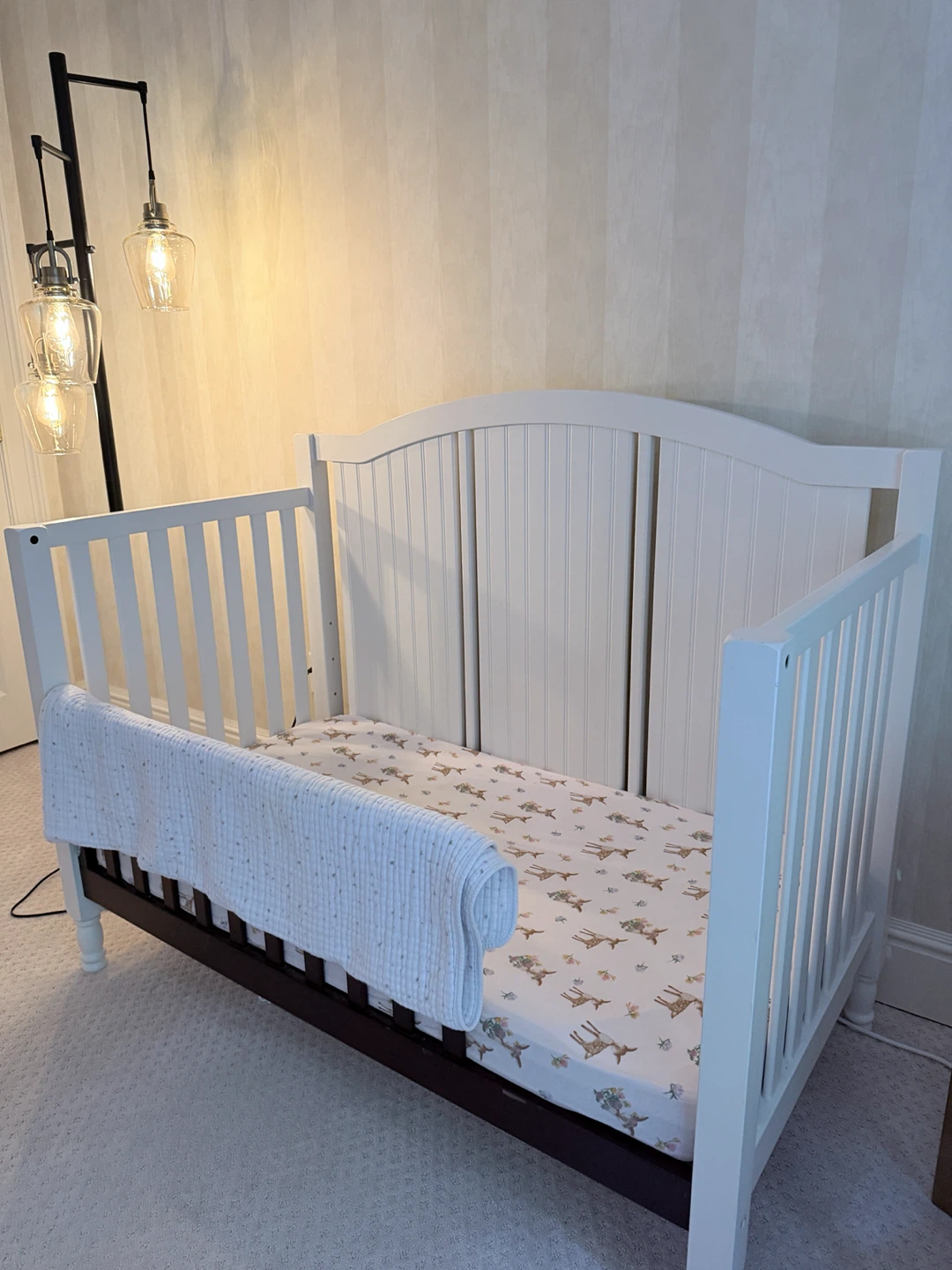 Pottery Barn 4-in-1 Convertible White Wooden Crib - photo 3