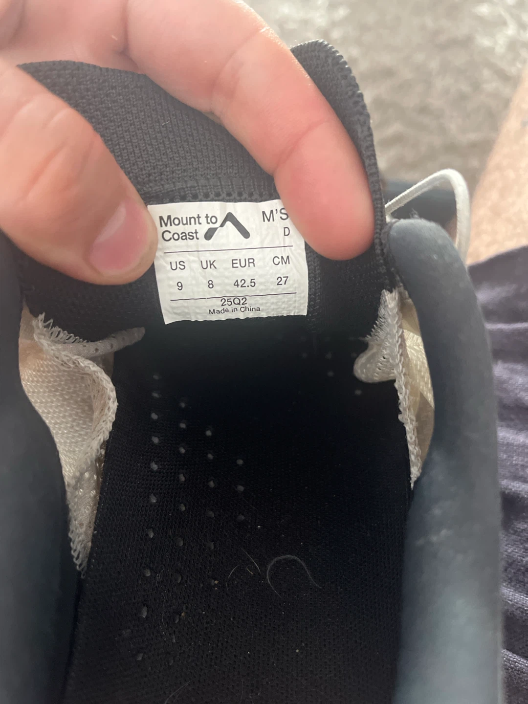 Mount to Coast Running Shoes US Size 9 - photo 2