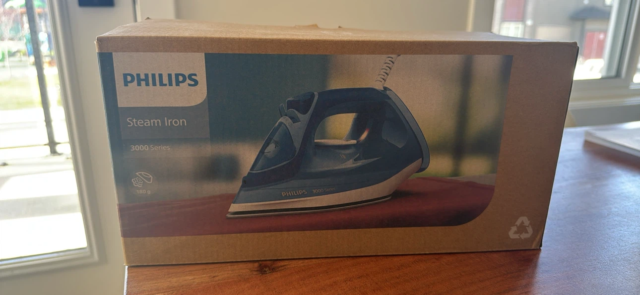 Philips 3000 Series Steam Iron – 1250W – Original Box - photo 2