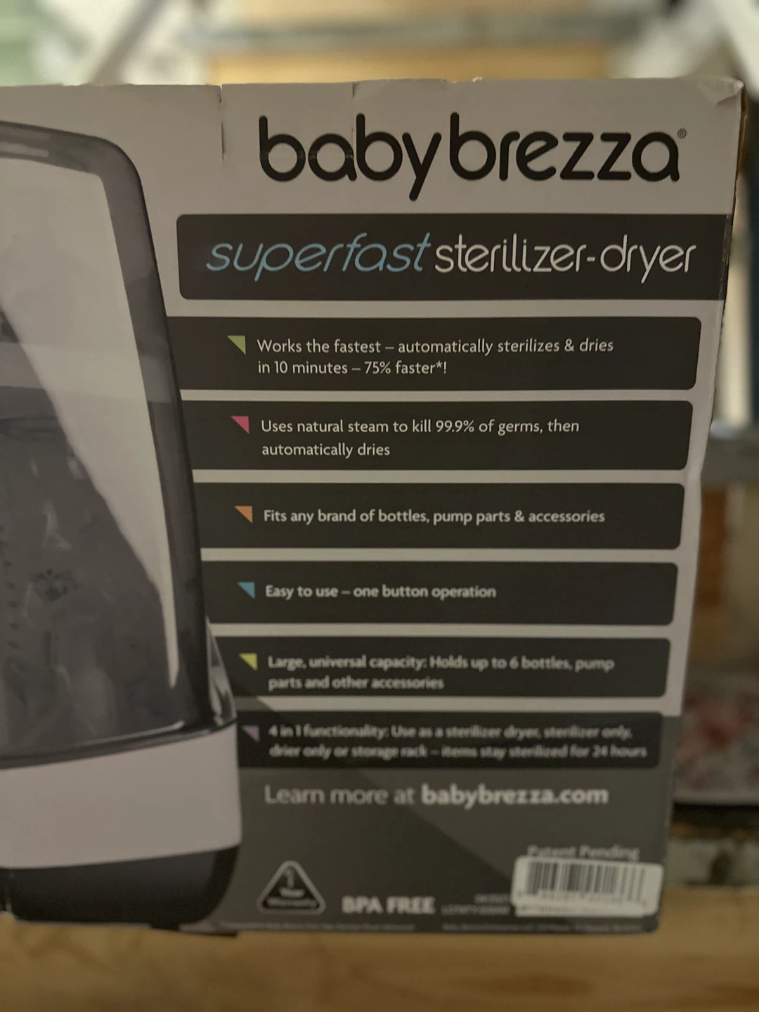 Baby breeza bottle sterilizer !!! - photo 3