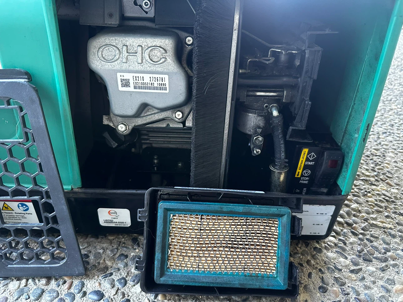 Cummins Onan Gas GenSet Portable Generator - photo 5