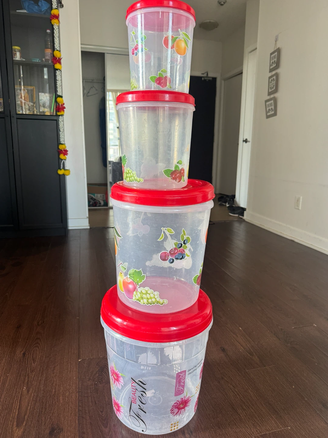 Set of 4 Nesting Storage Containers