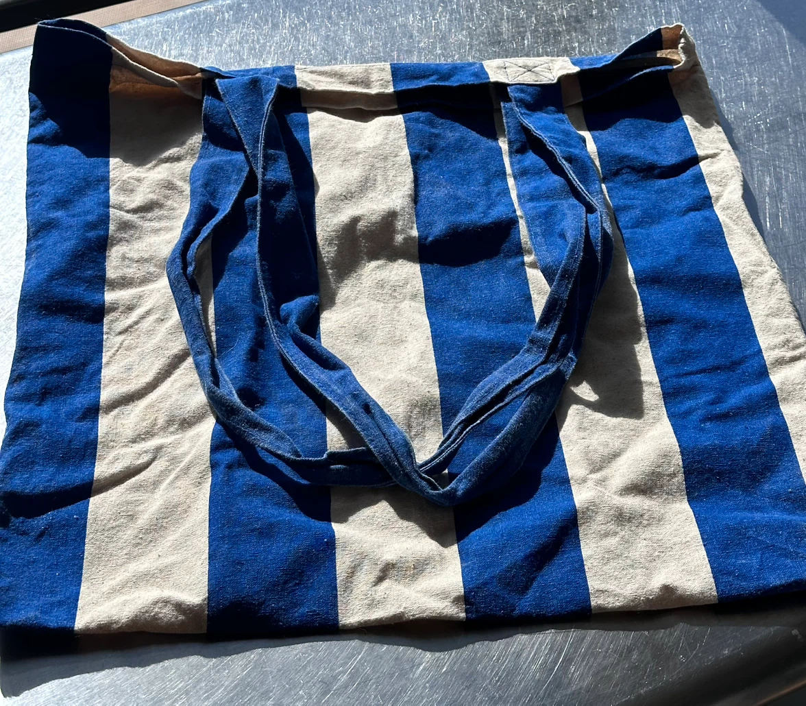 Jimmy Fairly Striped Canvas Tote Bag - photo 3
