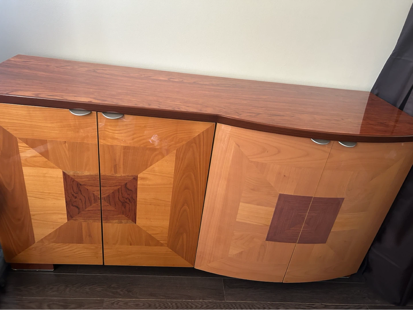 Hitch /tvstand with storage / storage cabinets
