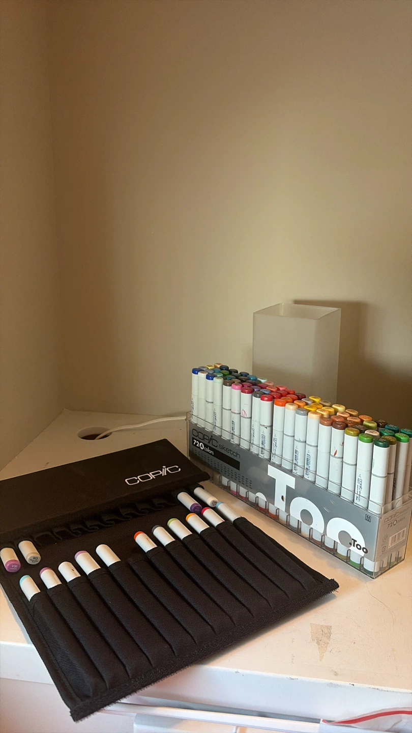Copic Sketch Miss Match Marker Set 72 Colors