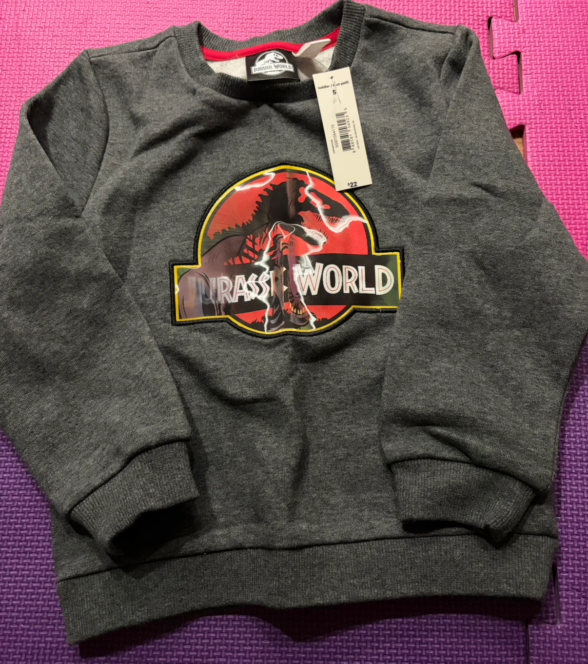 Jurassic World Toddler Outfit ~ Size 5