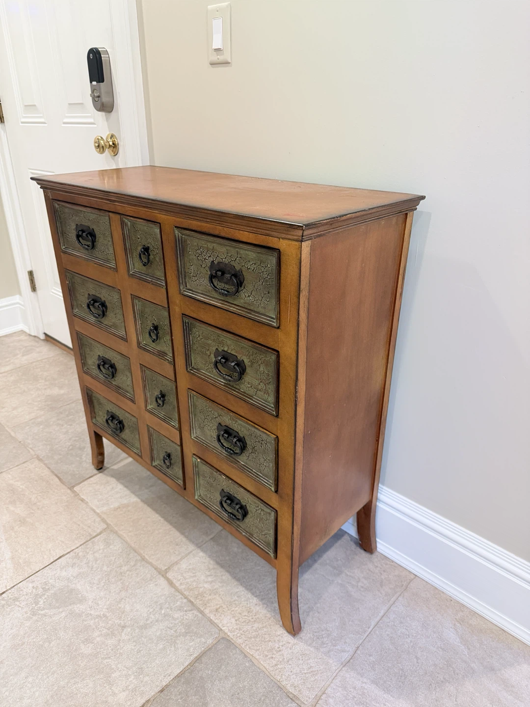 Wooden Accent Cabinet with Drawers - photo 2