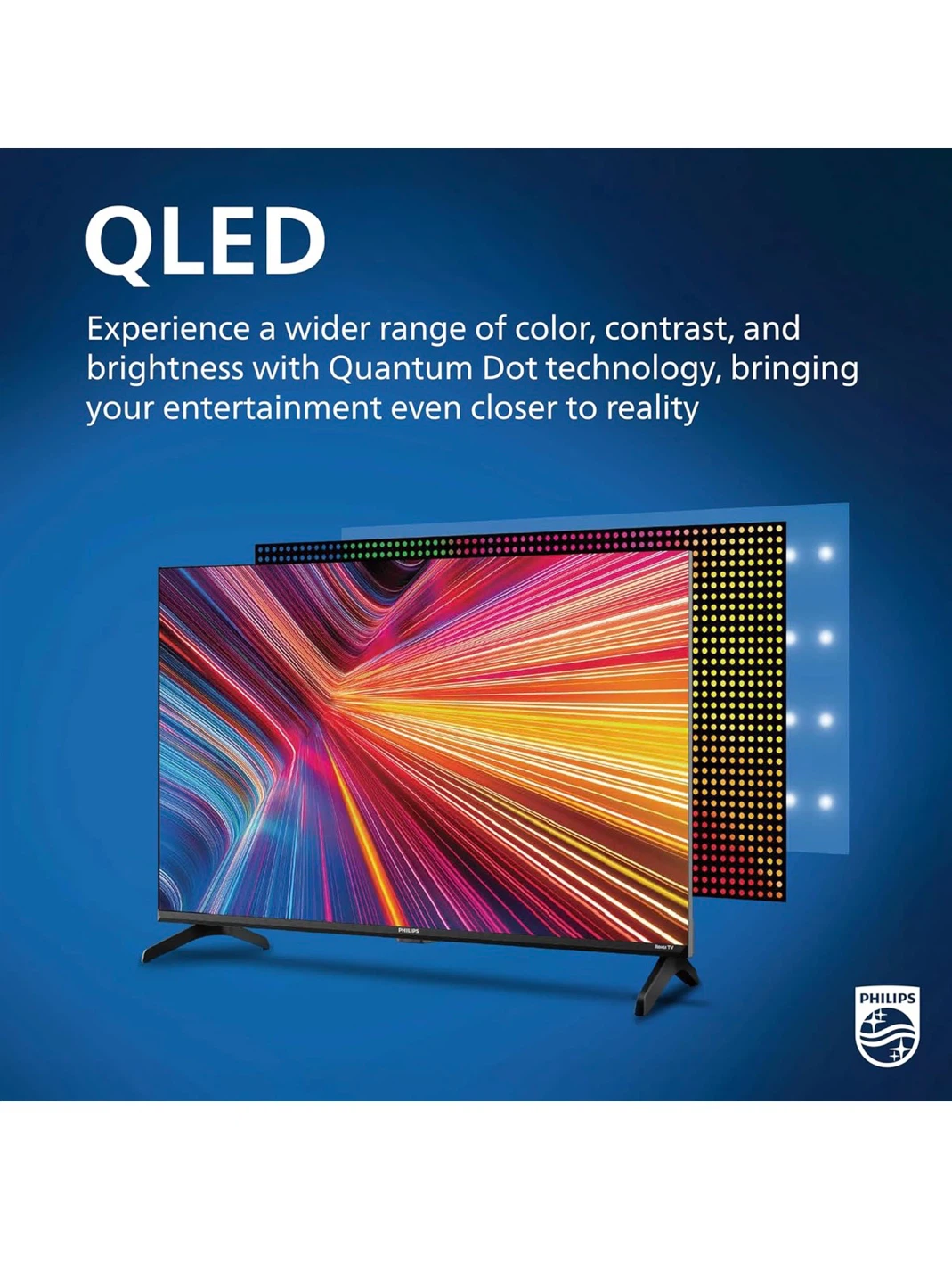 Philips 32-Inch Full HD QLED Roku TV - photo 3