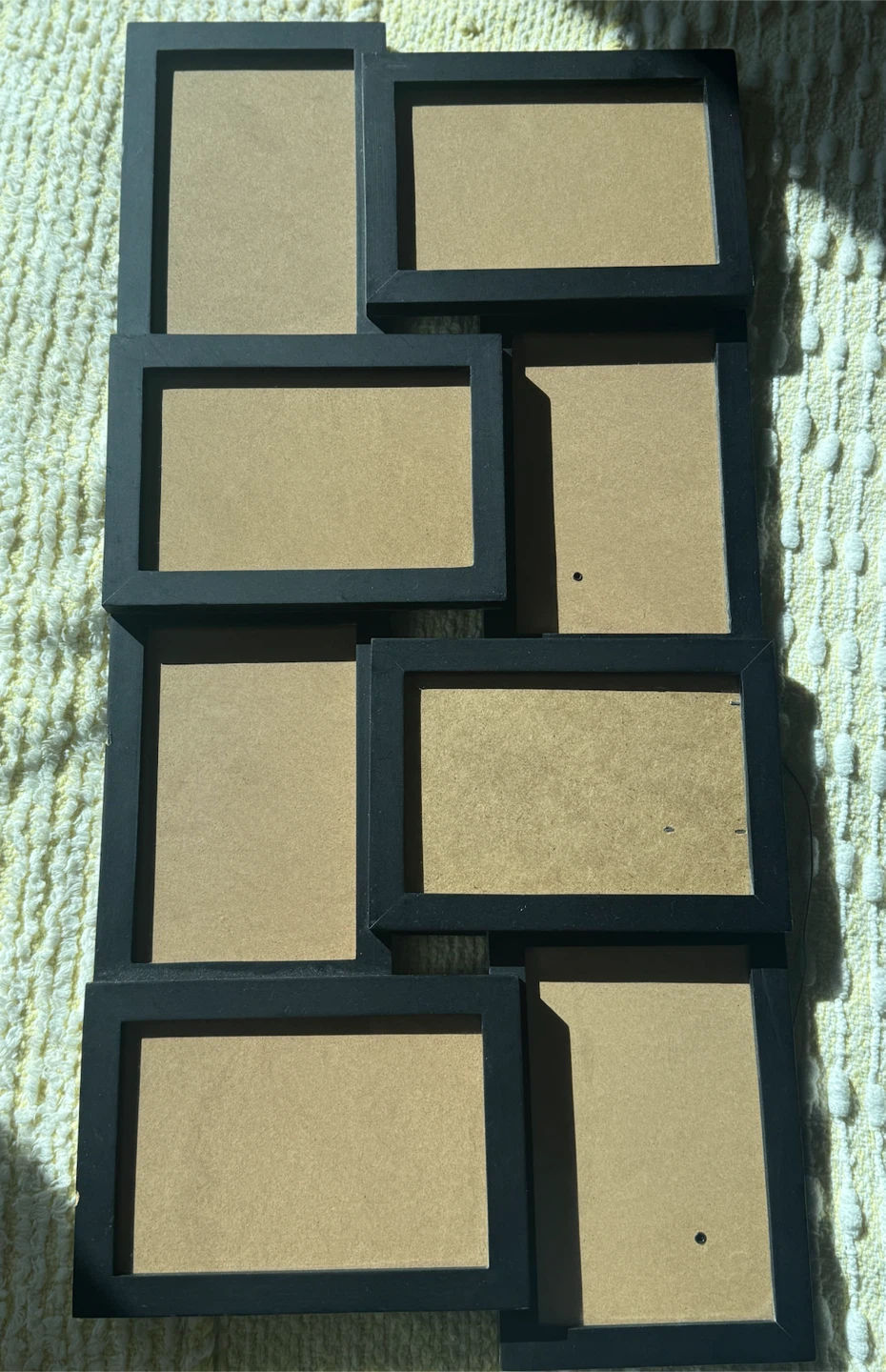 Black Multi-Photo Collage Picture Frame