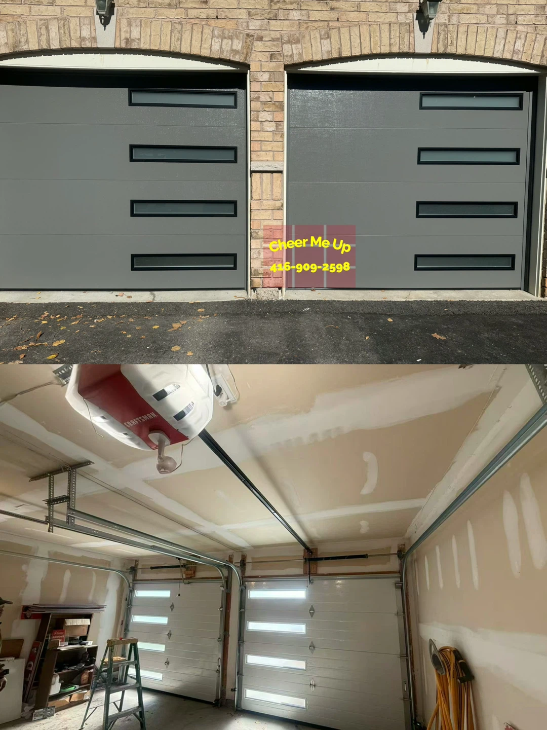 Modern garage door - photo 2