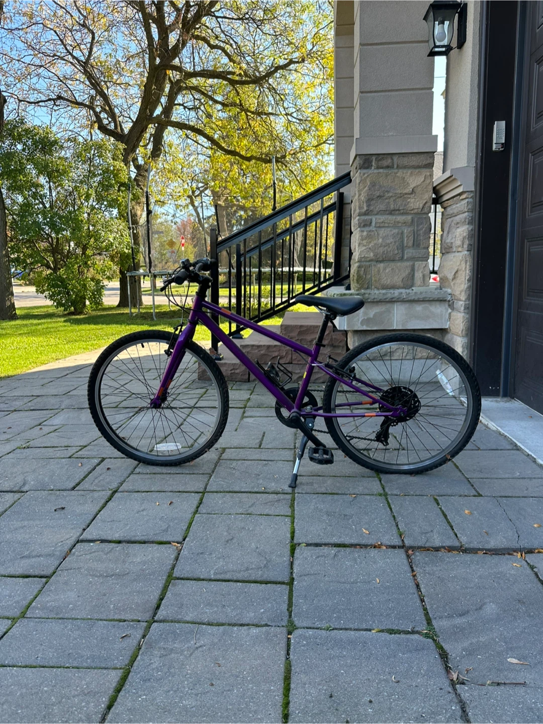 Garneau 24-inch purple bicycle - photo 2