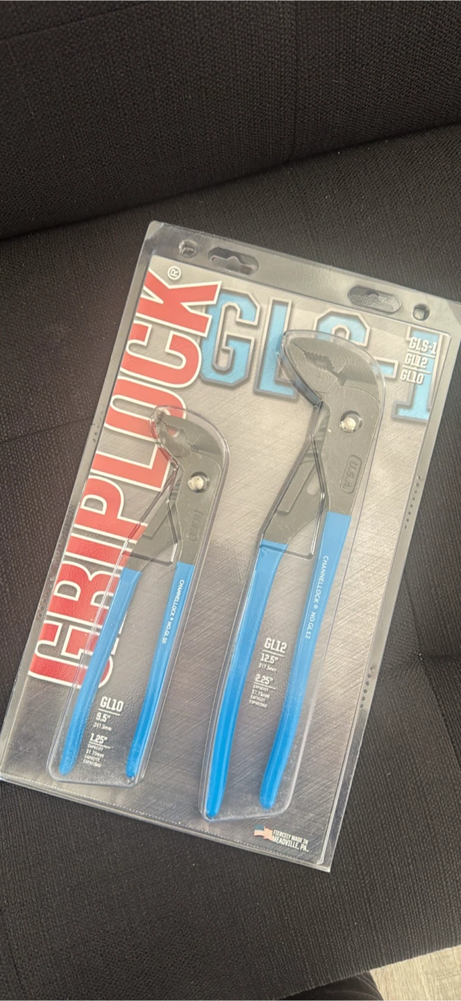 Channellock Griplock Tongue & Groove Pliers Set