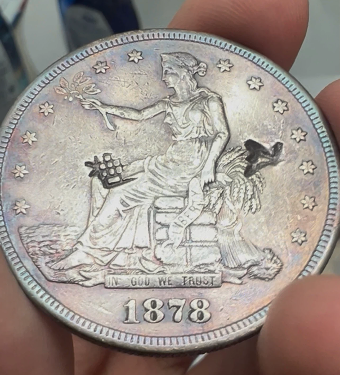 1878-S Trade dollar