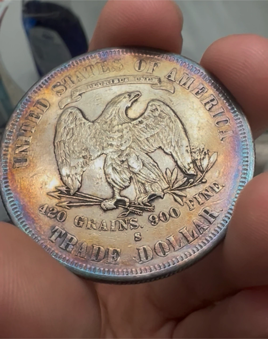 1878-S Trade dollar - photo 2