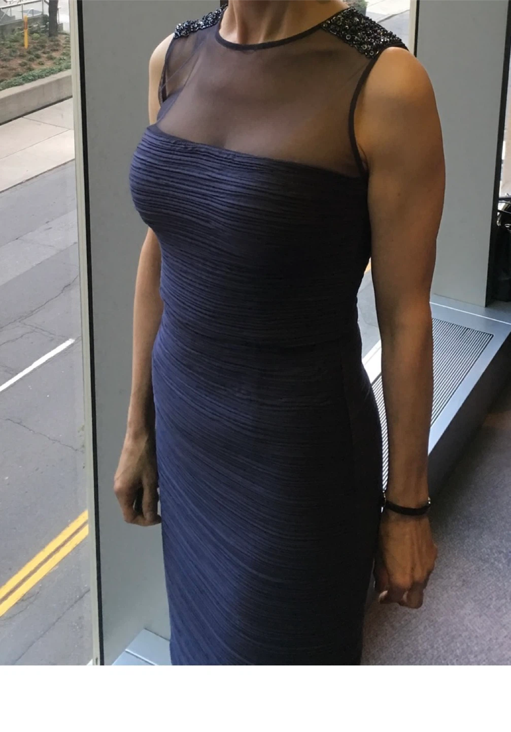 JS Boutique Beaded  Cocktail Dress