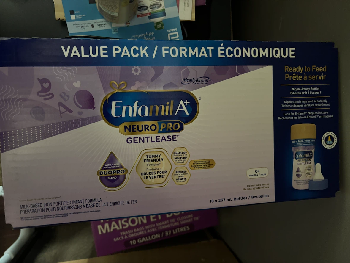 Enfamil A+ NeuroPro Gentlease Ready to Feed Formula