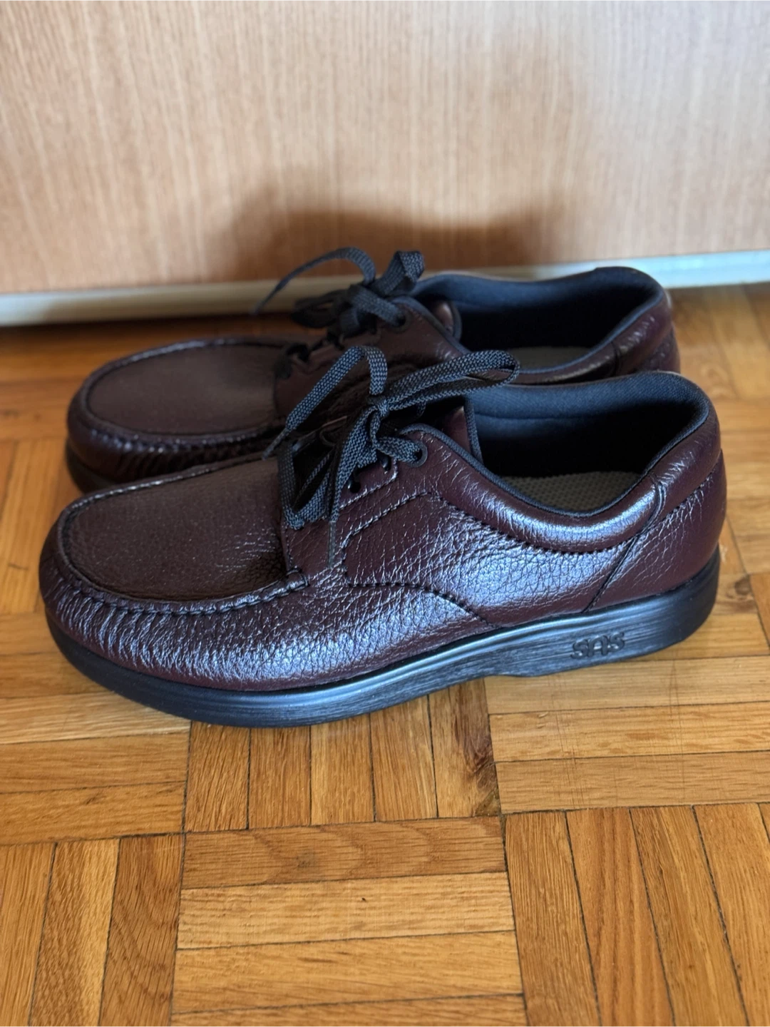 SAS Brown Leather Walking Shoes(size 9) - photo 2