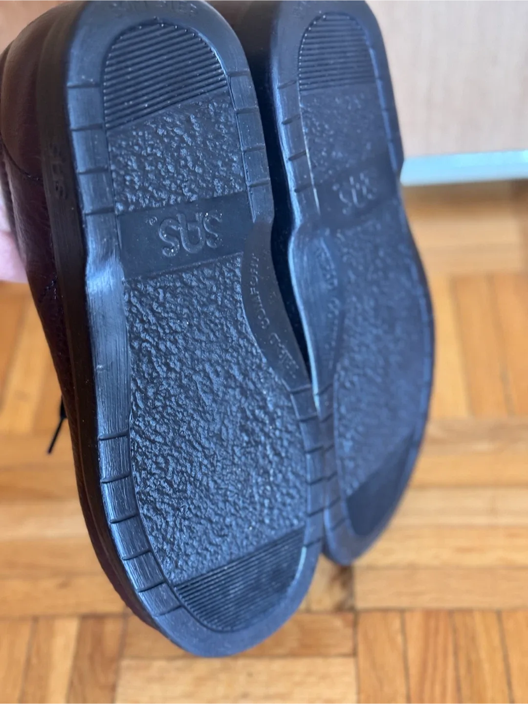 SAS Brown Leather Walking Shoes(size 9) - photo 3