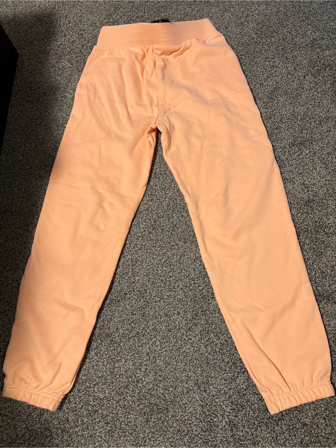 New Reebok Women's Cotton Fleece Sweatpants Peach Medium - photo 3