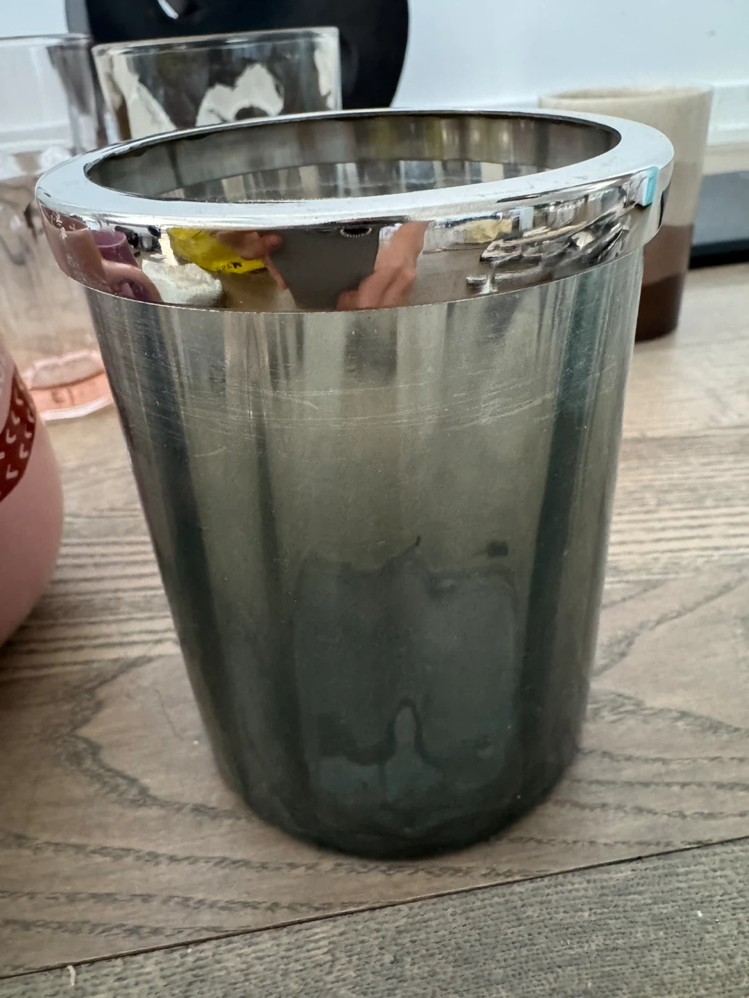 Italian made Ice Green thick glass Holder - photo 5