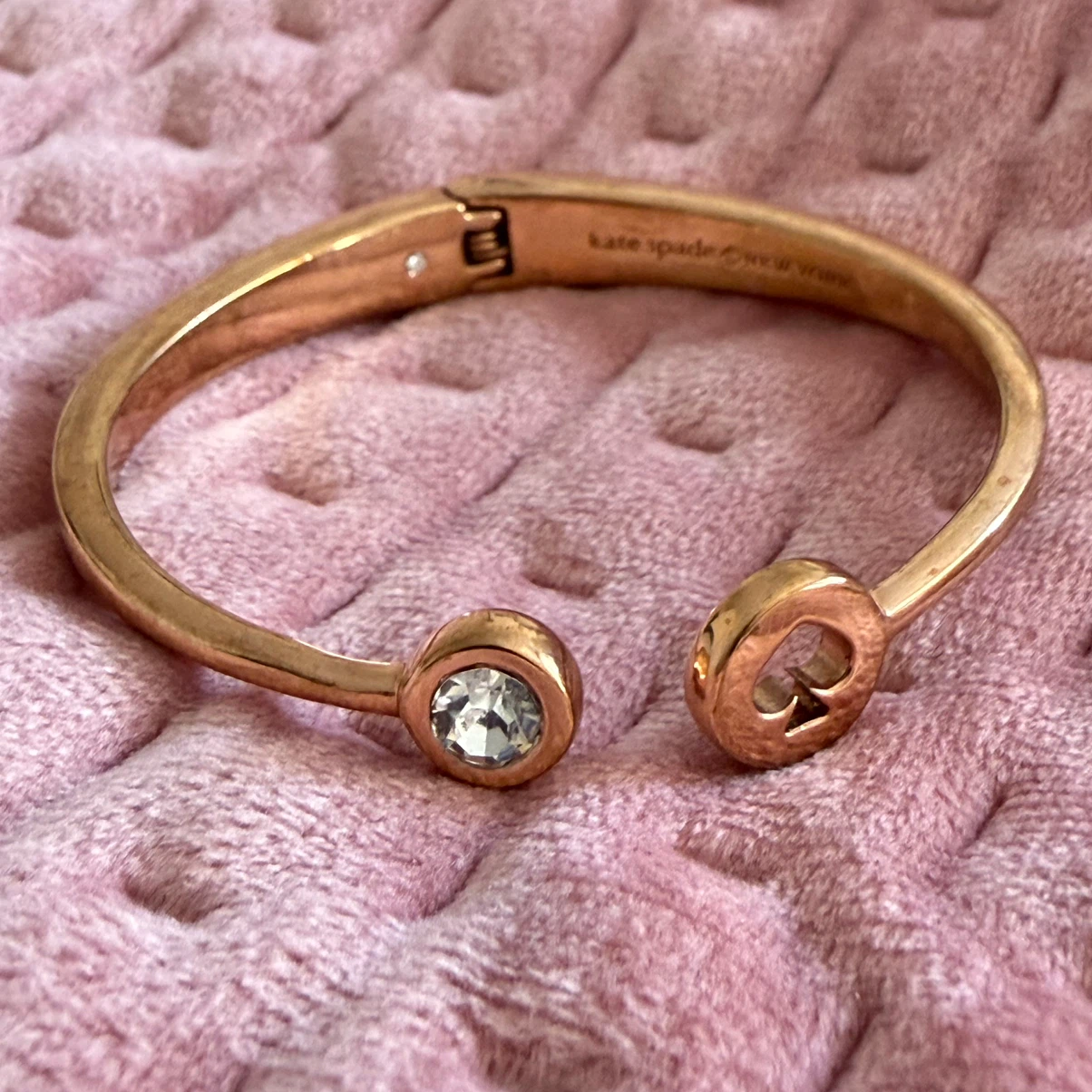 Kate Spade Rose Gold Tone  Bangle