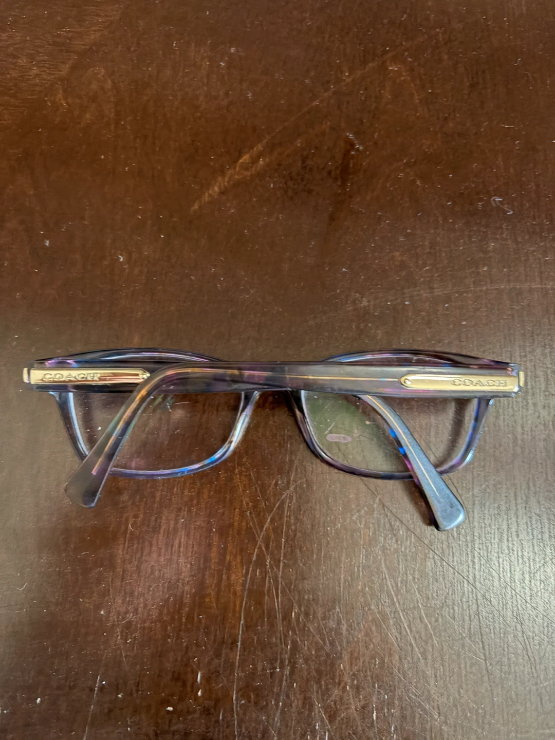 Coach Purple Eyeglasses