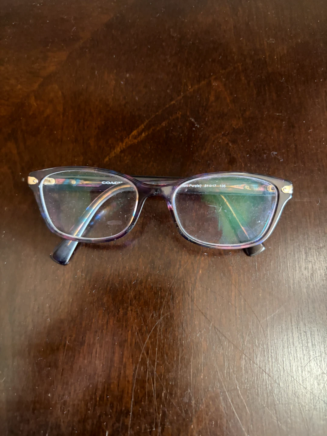 Coach Purple Eyeglasses - photo 2