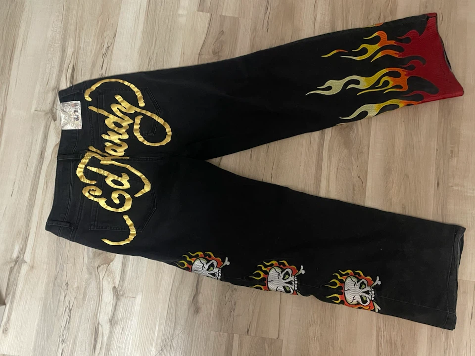 Ed Hardy Black Denim Jeans - photo 5