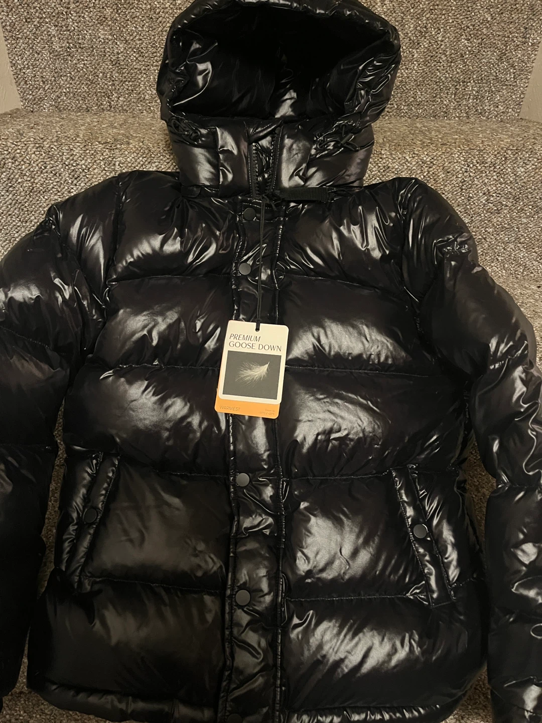 Aritzia TNA The Super Puff™ Down Jacket – Black, XXS – Brand New