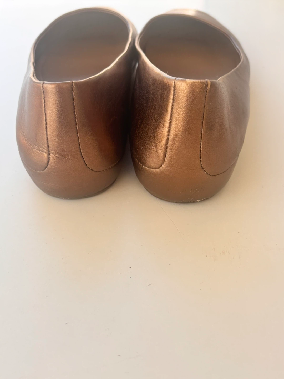ECCO Bronze Ballet Flats - photo 4