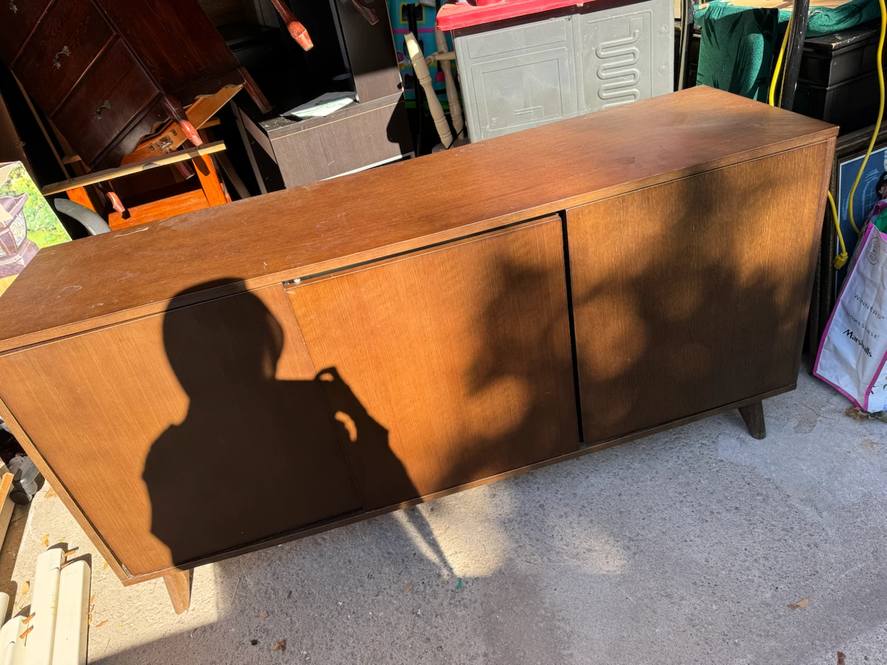 Structube Wood Grain Credenza - photo 2