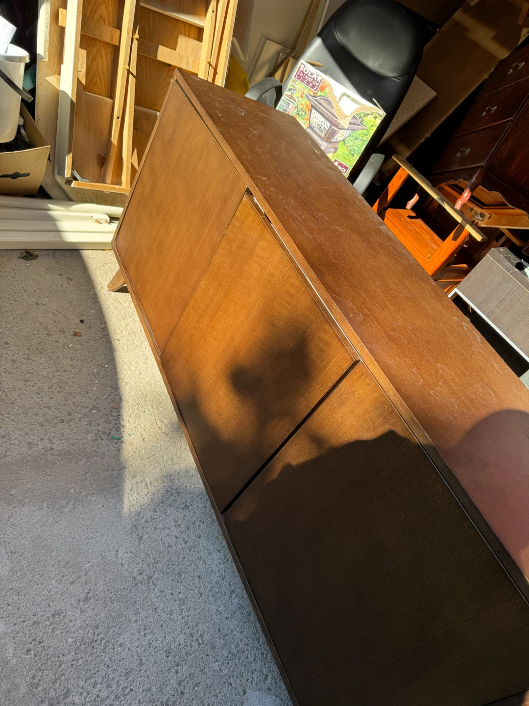 Structube Wood Grain Credenza - photo 3
