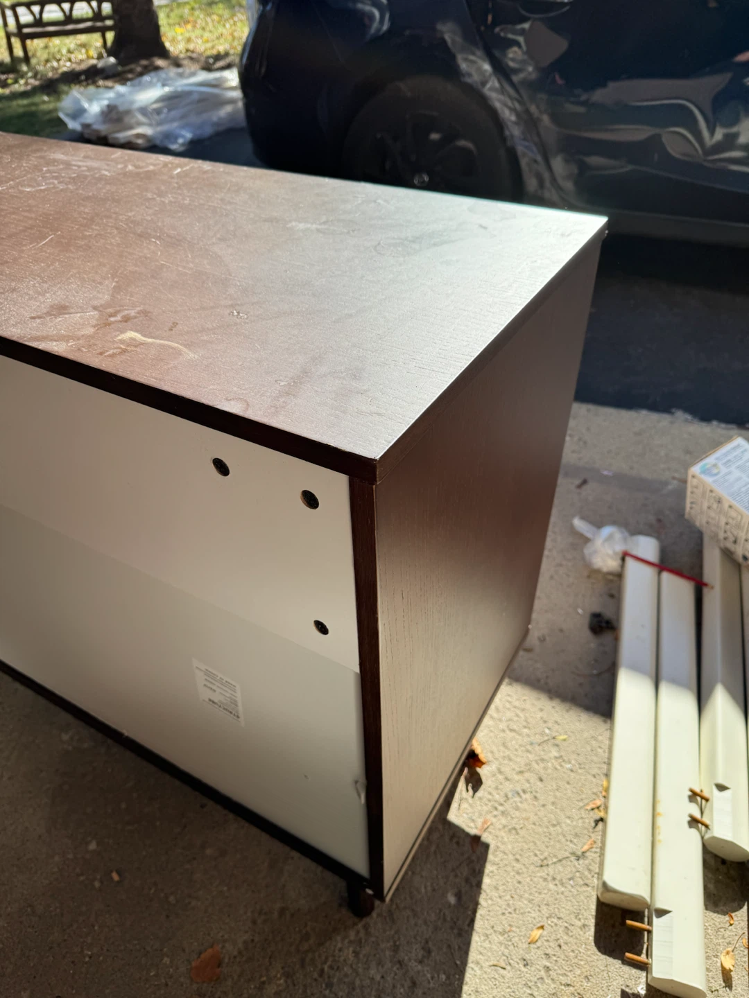 Structube Wood Grain Credenza - photo 5