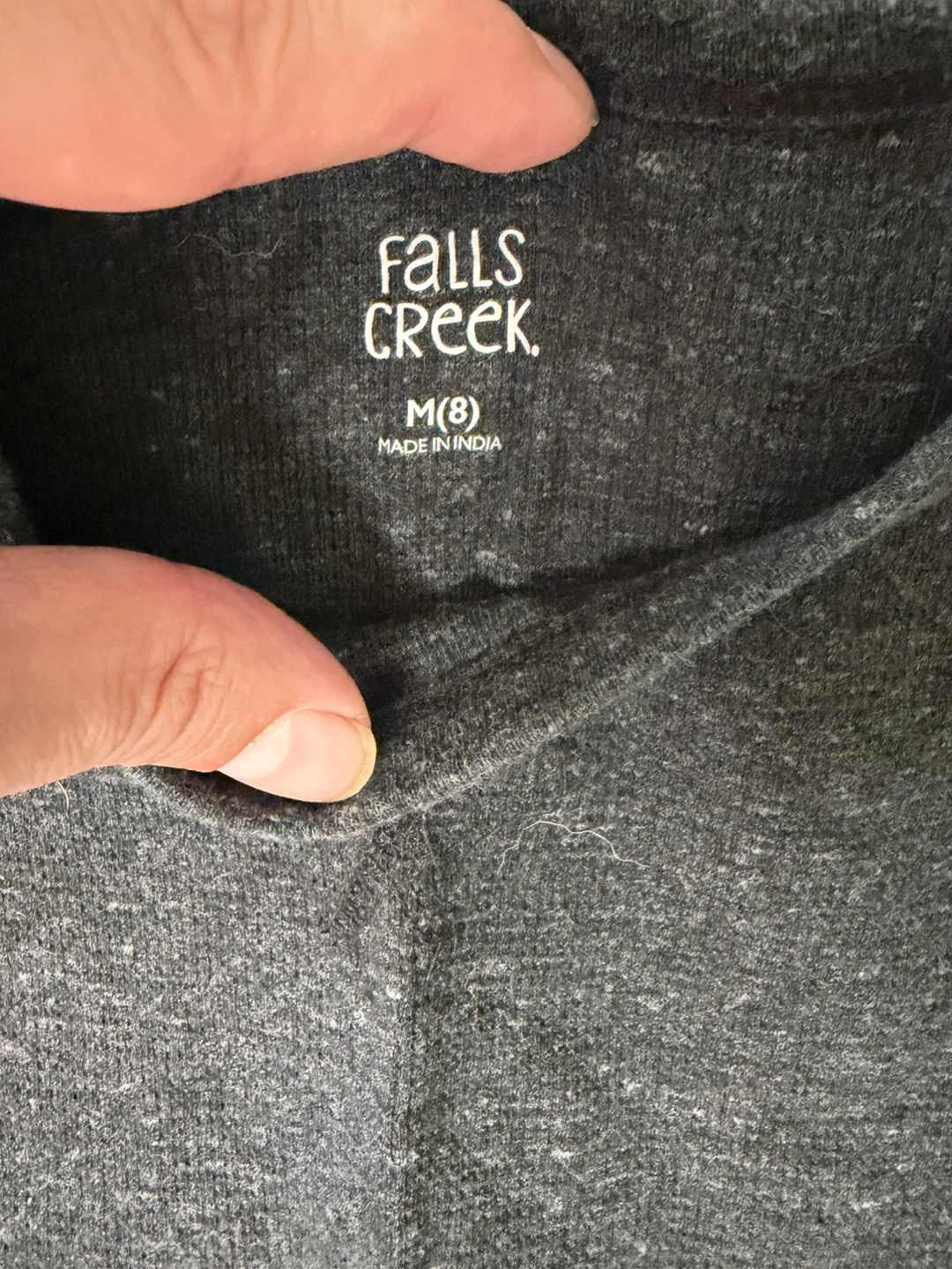 Falls Creek dark gray long sleeve shirt - photo 2