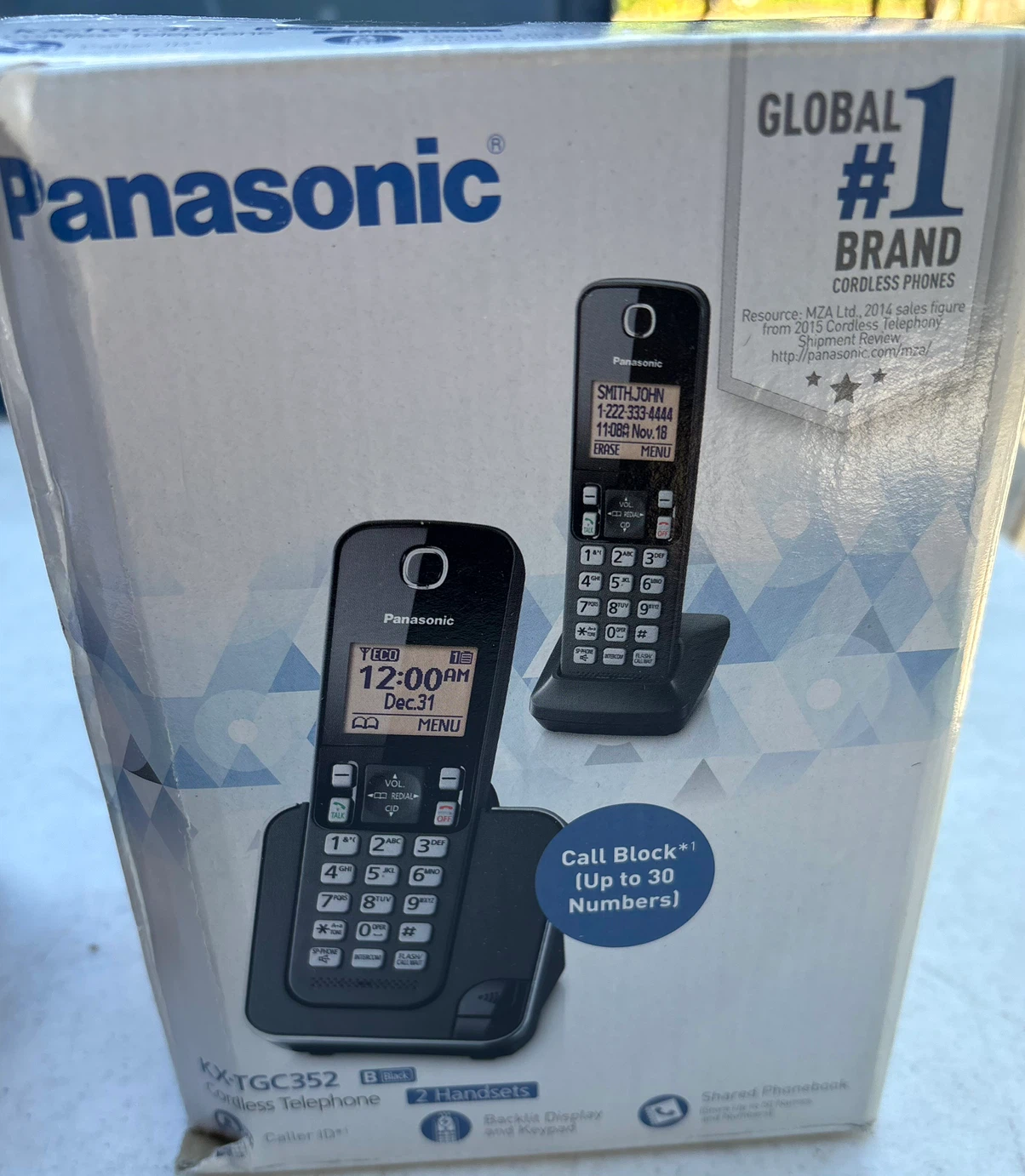 Panasonic Cordless Telephone System KX-TGC352