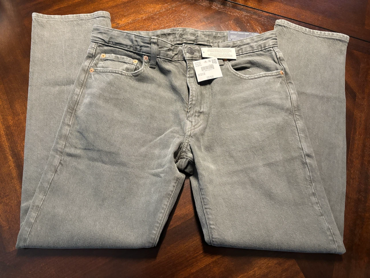 Men’s American Eagle Slim Straight Jeans Grey Brand new