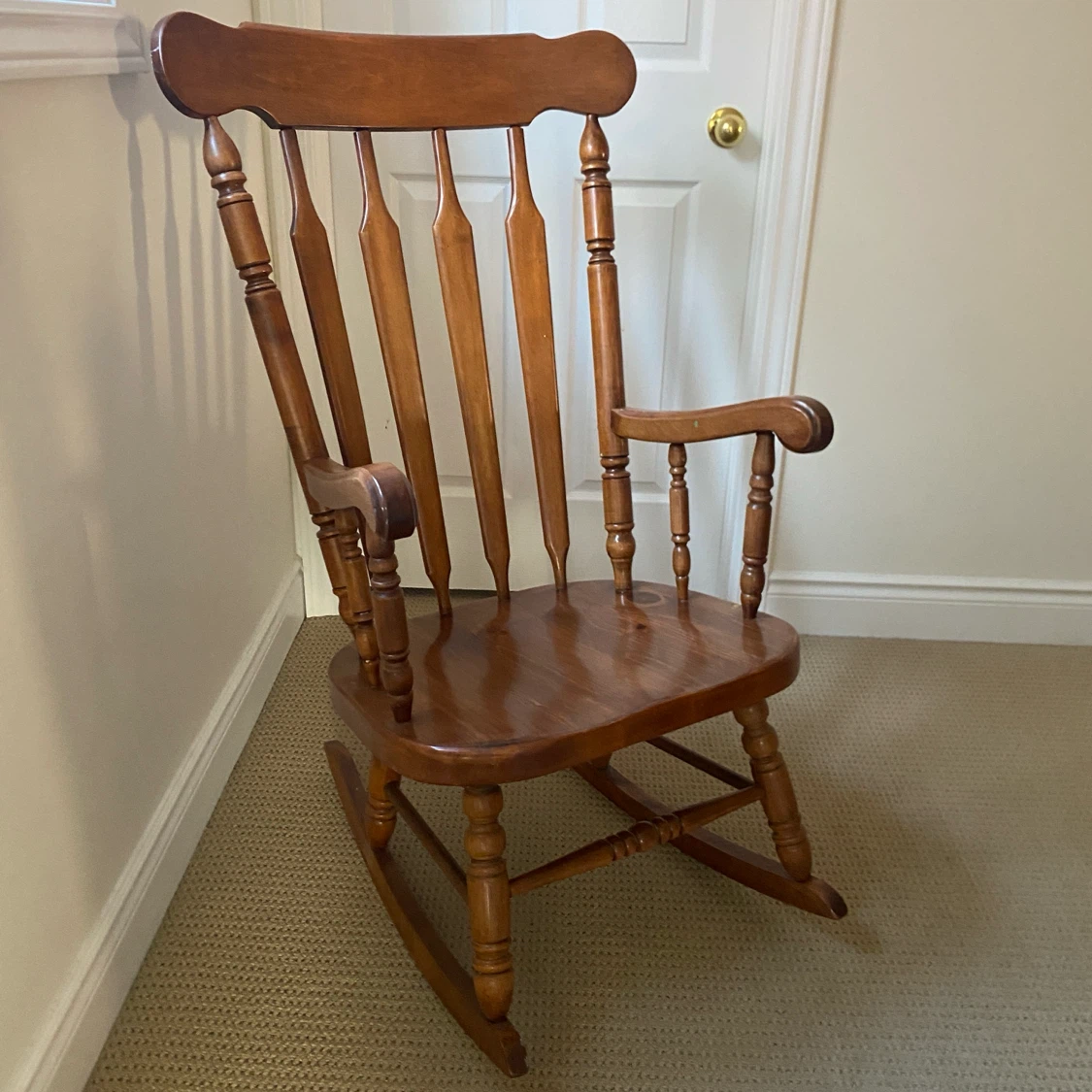 Classic Wooden Rocking Chair