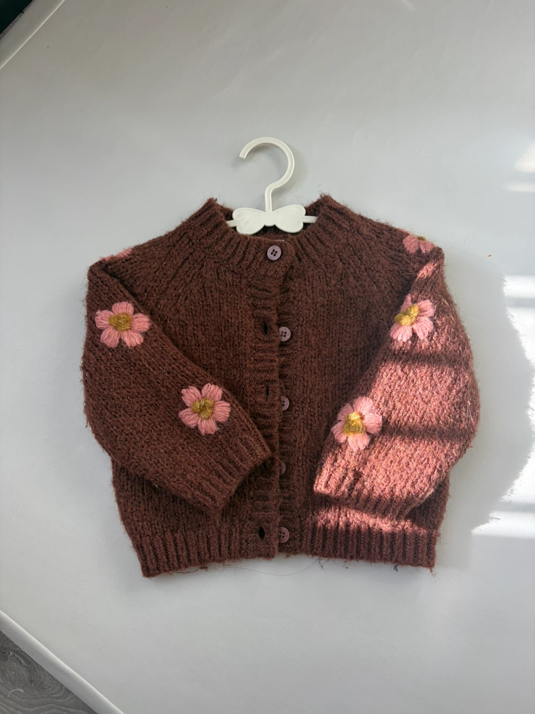 Toddler girl cardigan & blouse - photo 3