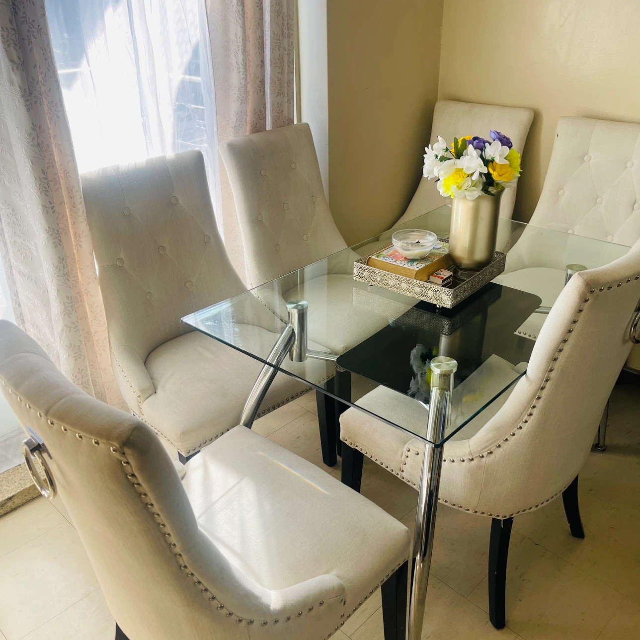 I sell all 6 luxury diner chains with table - photo 2