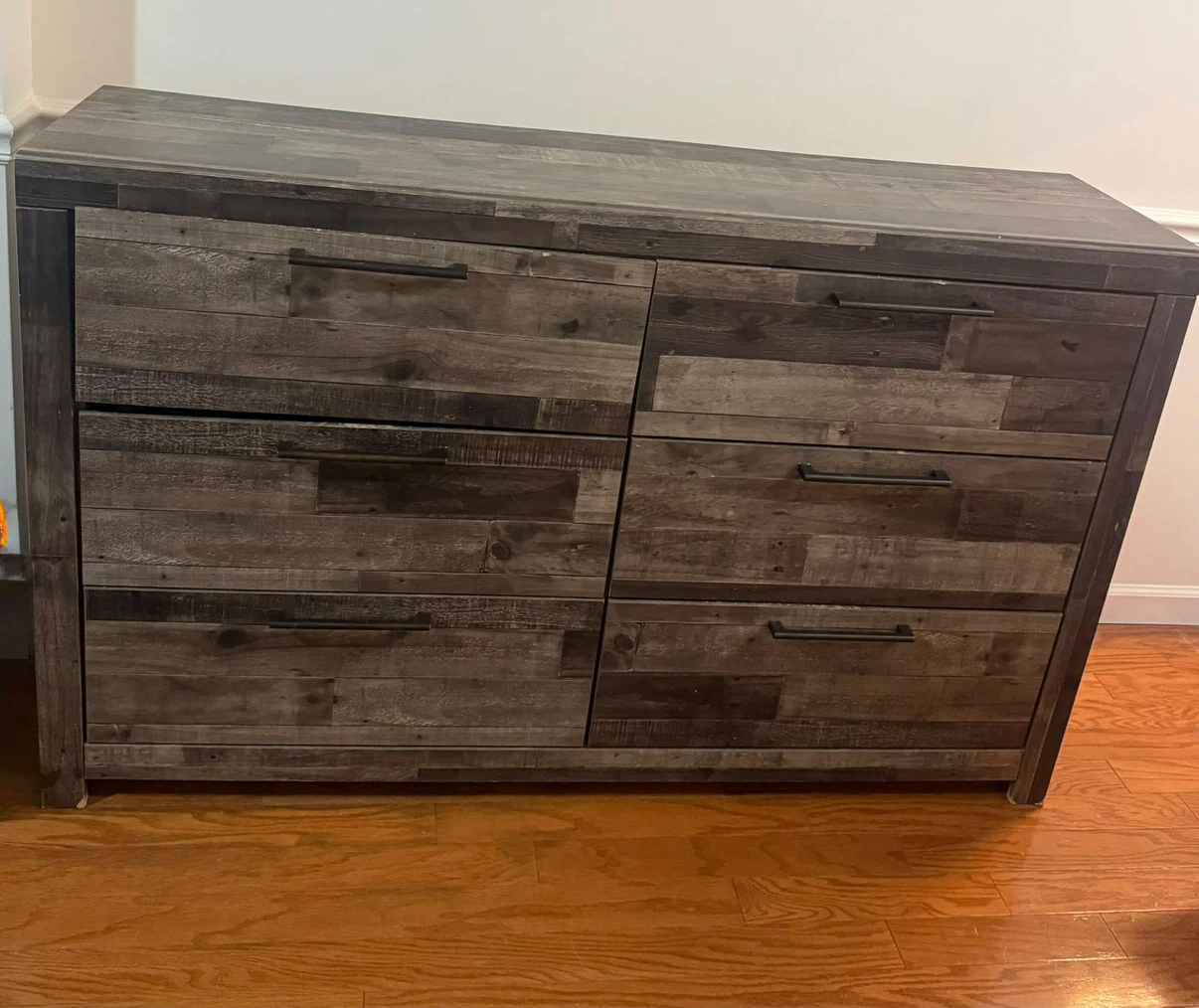 Rustic Plank Wood Bedroom Set - photo 5