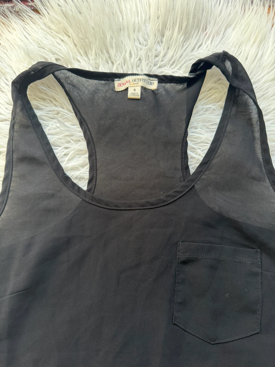 Zenana Outfitters black racerback tank top - photo 2