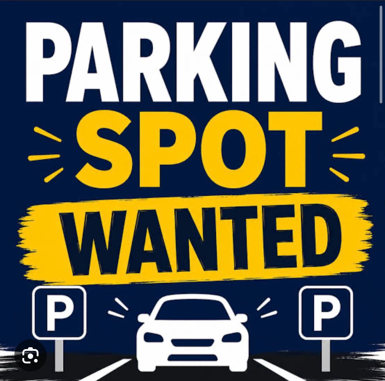 Parking spot wanted
