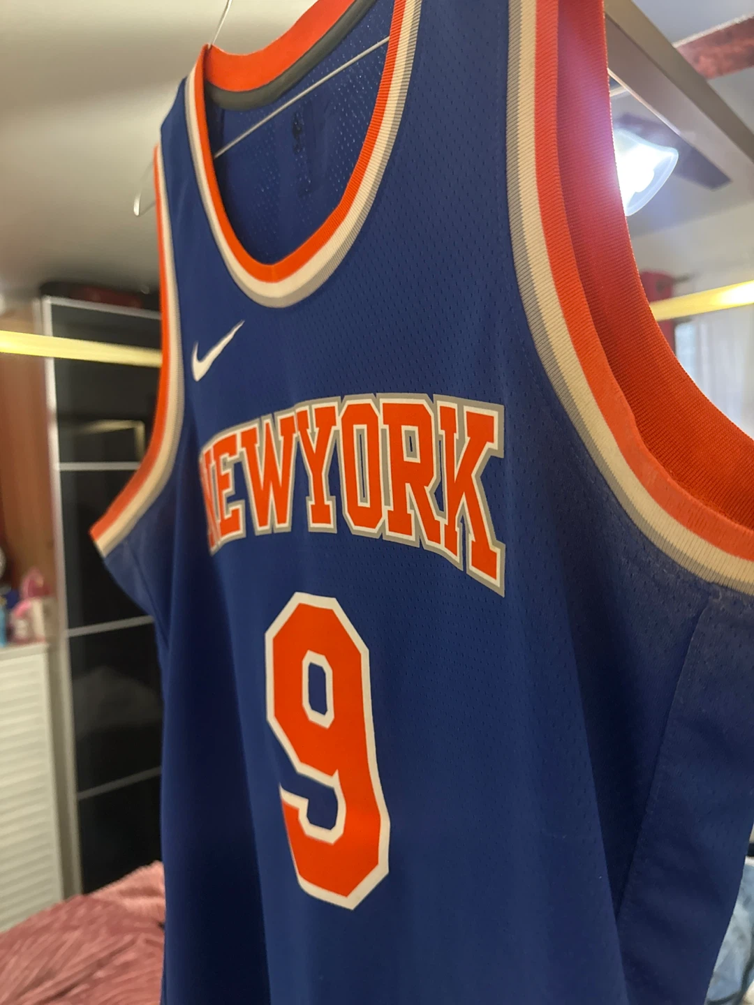 Nike New York Knicks R.J. Barrett Swingman Jersey Size 48 - photo 5