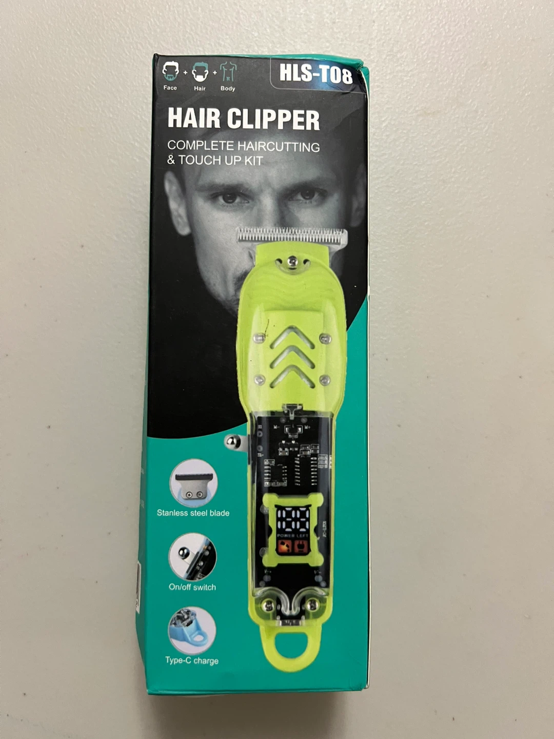 [NEW] Hair Clipper HLS-T08 – USB-C Rechargeable