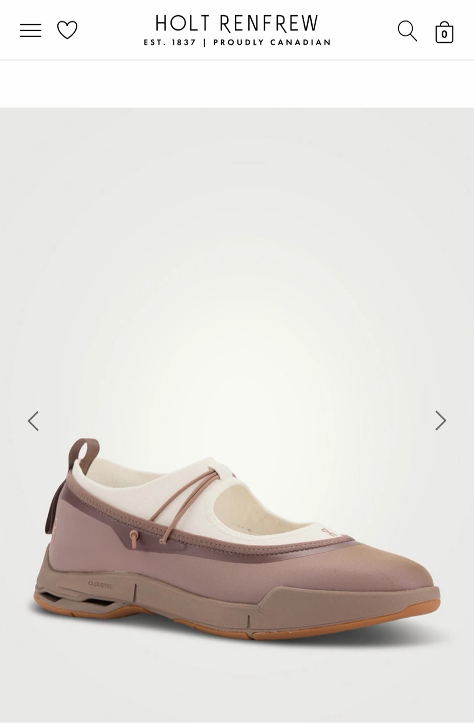 ON x Zendaya Cloudnova Moon Mary Jane Sneakers